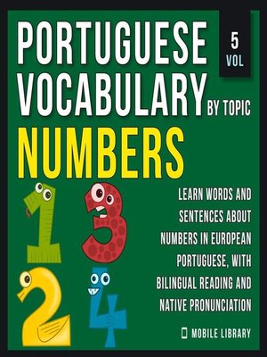 Numbers--Portuguese Vocabulary by Topic--Vol 5 - Audiobook